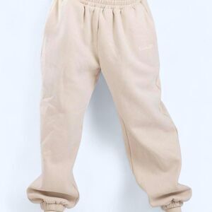 NWT COMFRT SIGNATURE Oversized Sweatpants. BONE, SMALL, Unisex